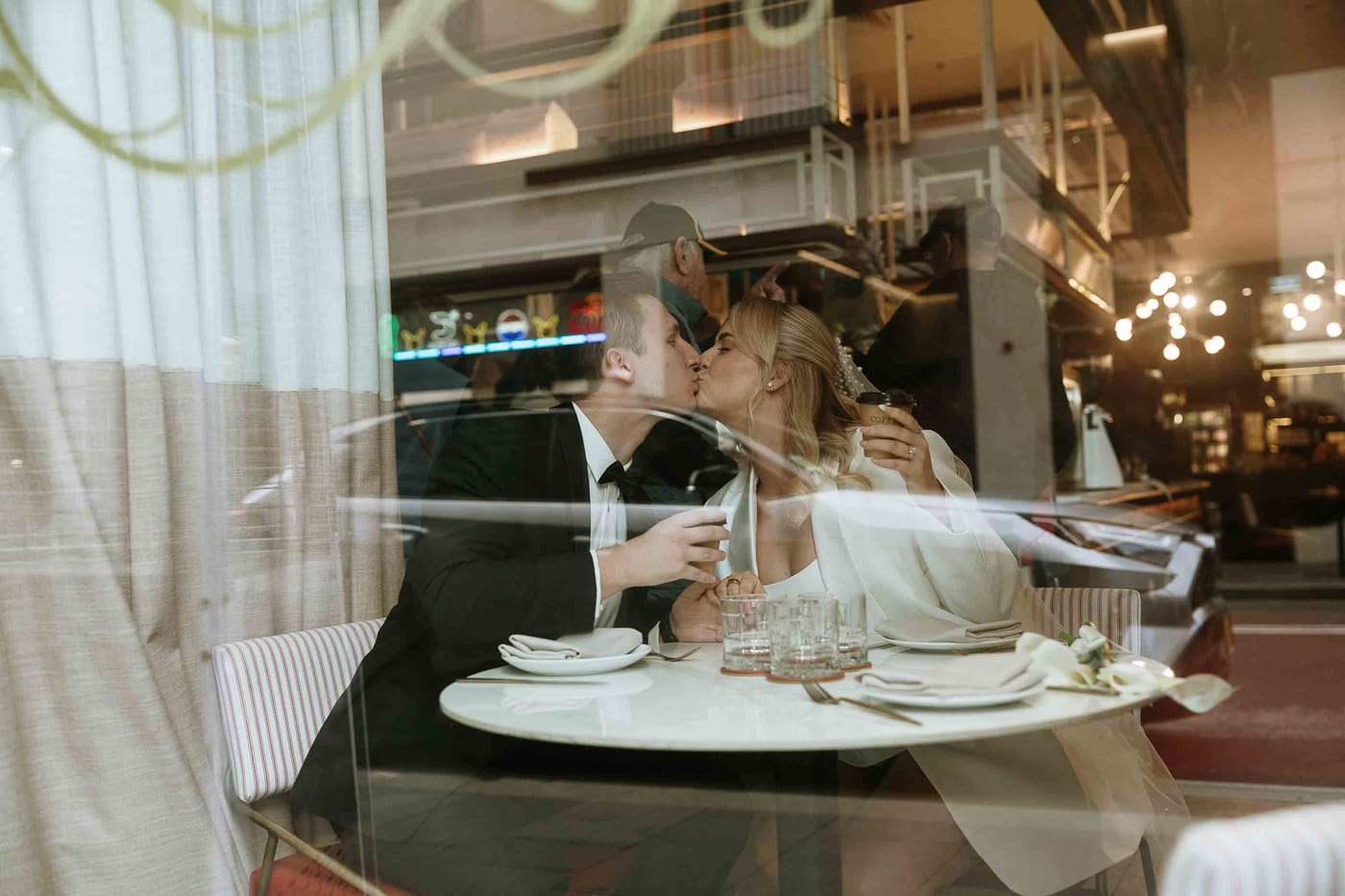 Harvey and Reagan's Sydney CBD Elopement from Barangaroo to Martin Place