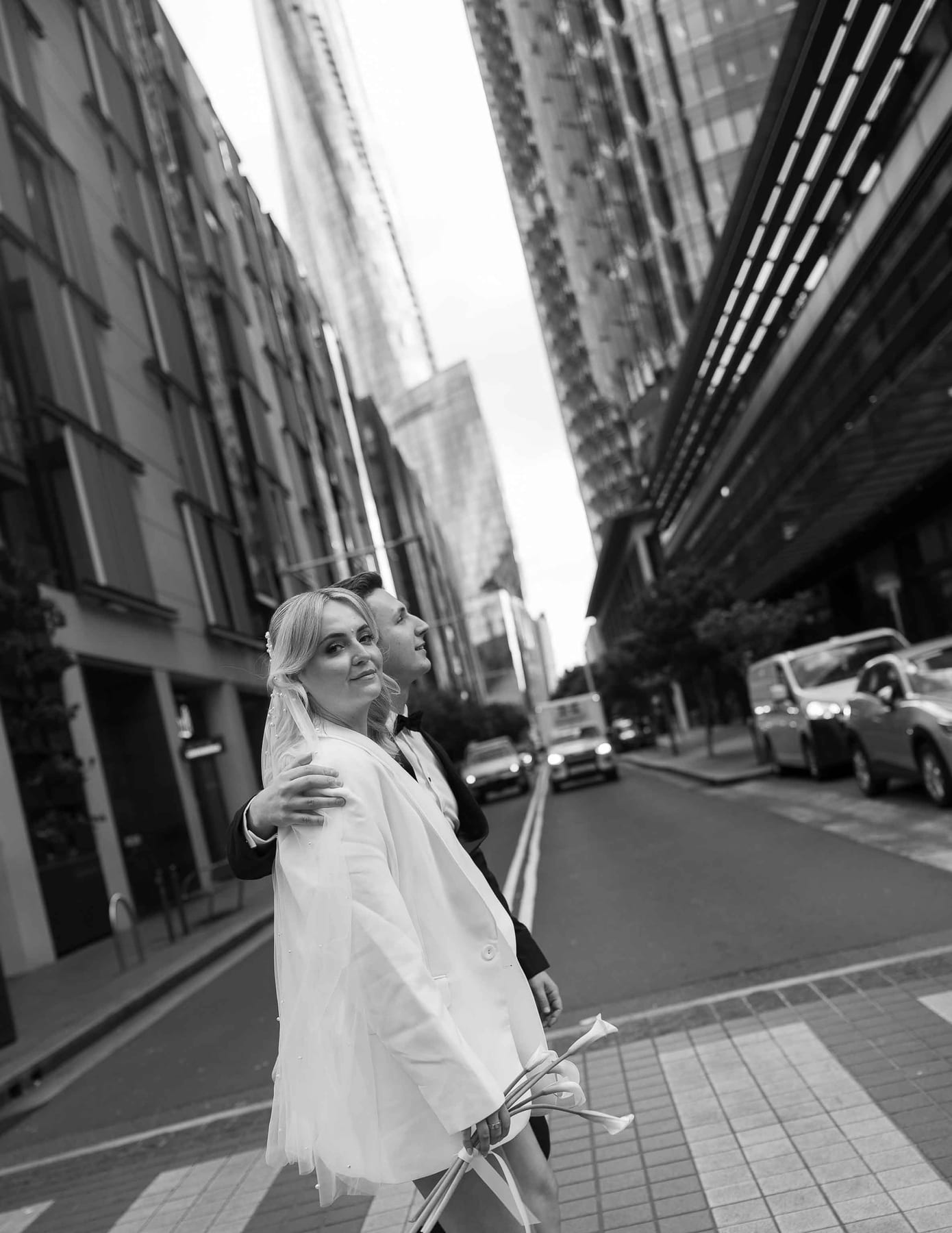 Harvey and Reagan's Sydney CBD Elopement from Barangaroo to Martin Place