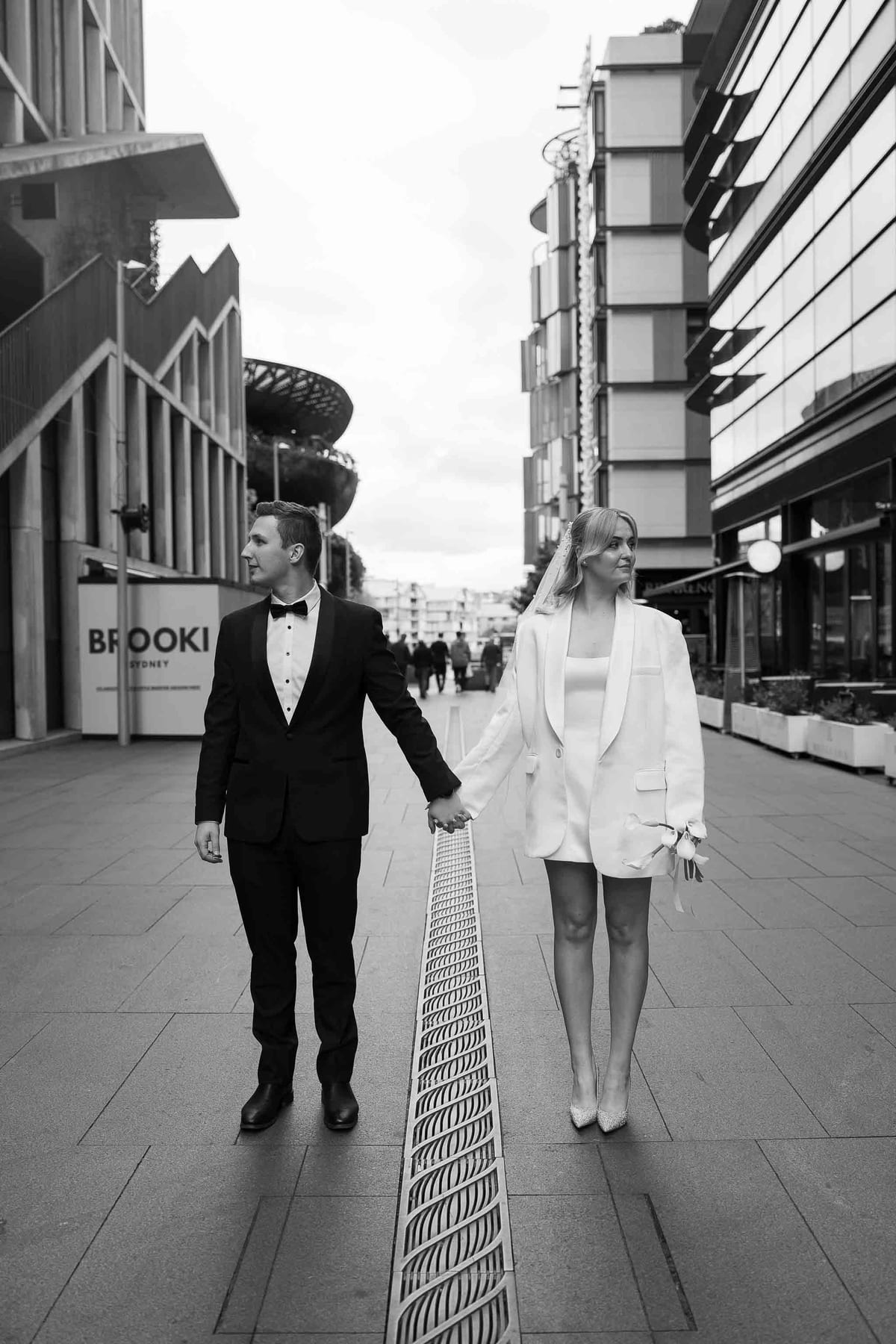 Harvey and Reagan's Sydney CBD Elopement from Barangaroo to Martin Place