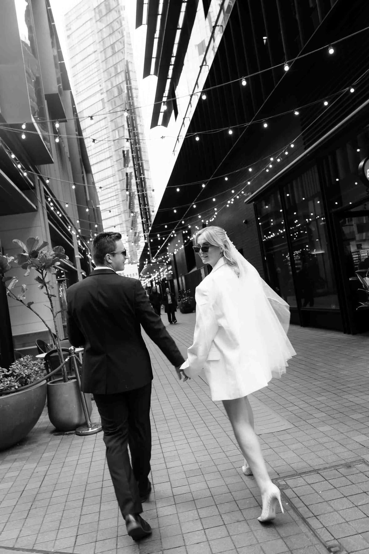 Harvey and Reagan's Sydney CBD Elopement from Barangaroo to Martin Place