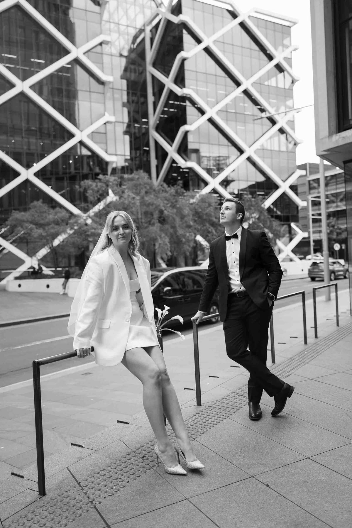 Harvey and Reagan's Sydney CBD Elopement from Barangaroo to Martin Place