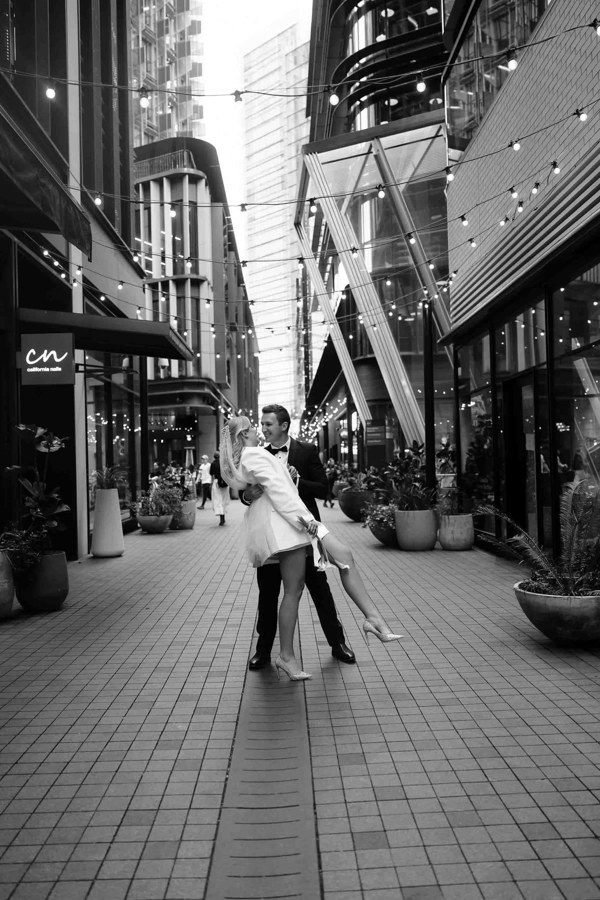 Harvey and Reagan's Sydney CBD Elopement from Barangaroo to Martin Place