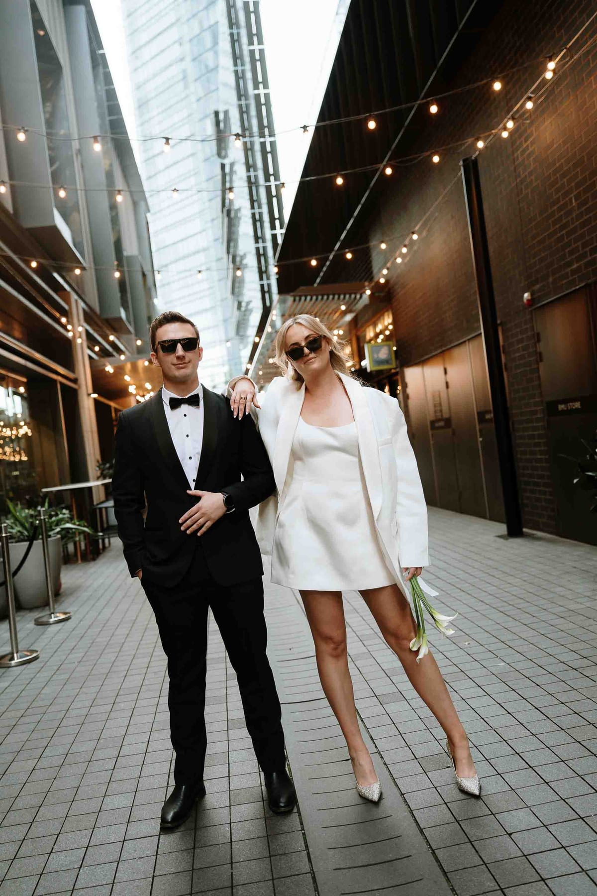 Harvey and Reagan's Sydney CBD Elopement from Barangaroo to Martin Place