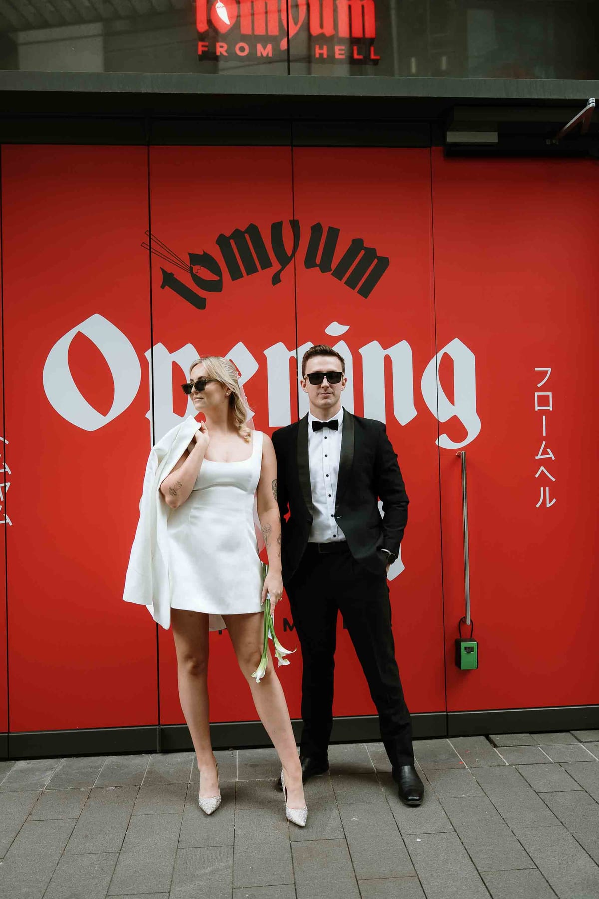 Harvey and Reagan's Sydney CBD Elopement from Barangaroo to Martin Place