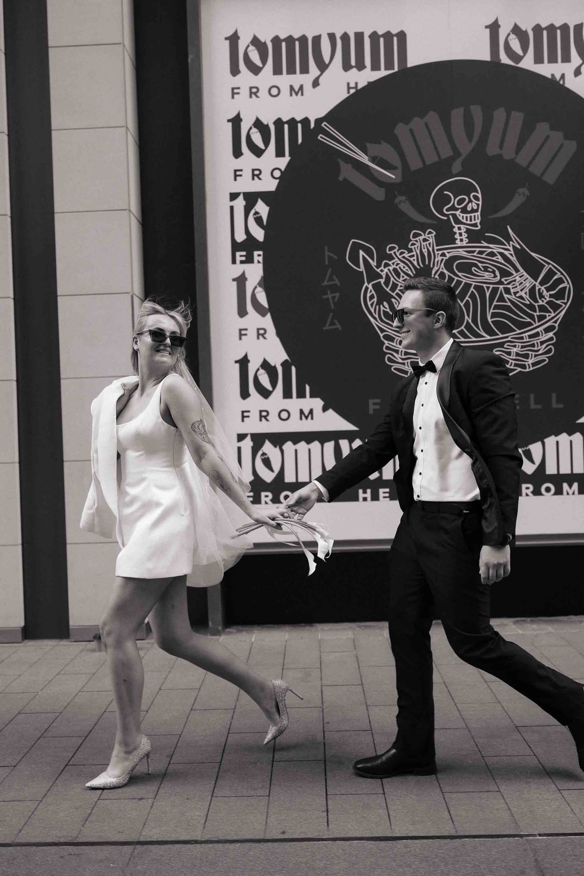 Harvey and Reagan's Sydney CBD Elopement from Barangaroo to Martin Place