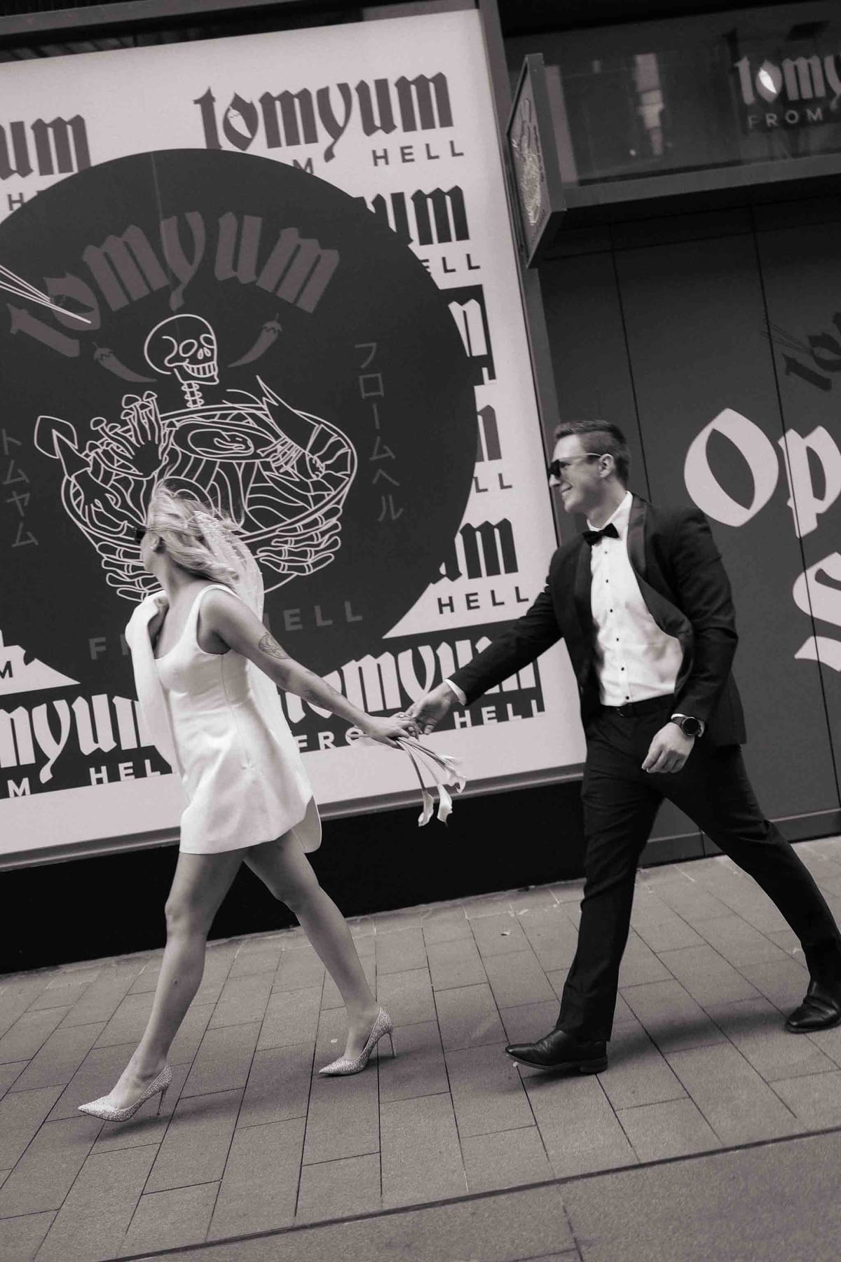 Harvey and Reagan's Sydney CBD Elopement from Barangaroo to Martin Place