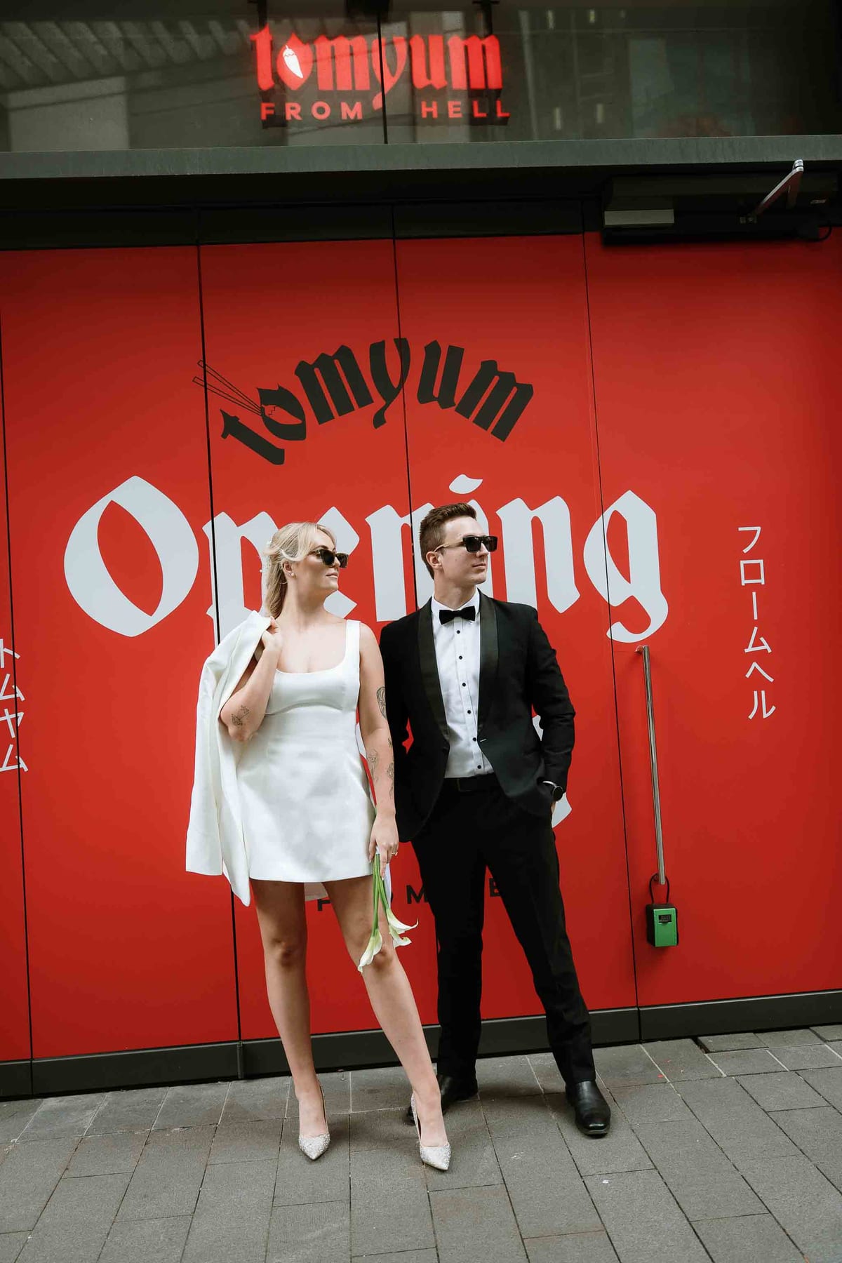Harvey and Reagan's Sydney CBD Elopement from Barangaroo to Martin Place