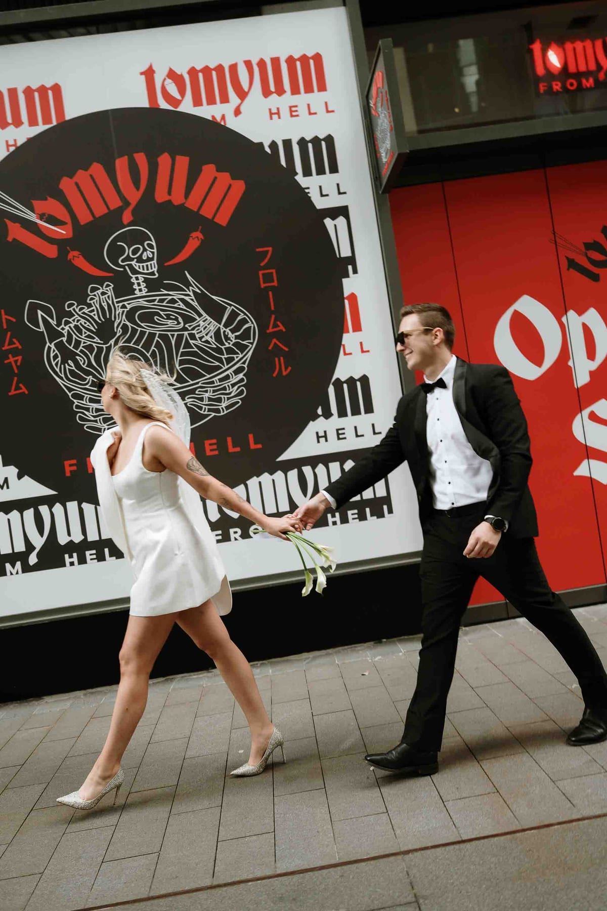 Harvey and Reagan's Sydney CBD Elopement from Barangaroo to Martin Place