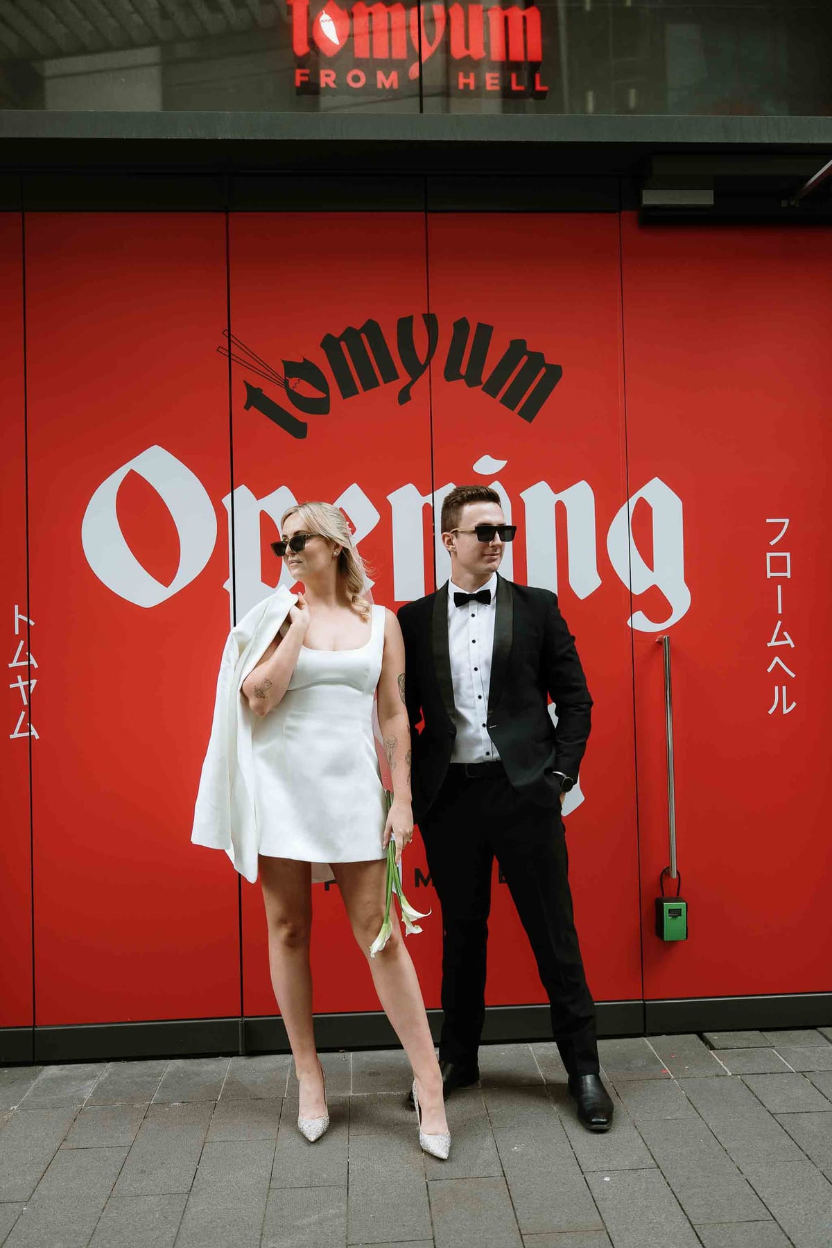 Harvey and Reagan's Sydney CBD Elopement from Barangaroo to Martin Place