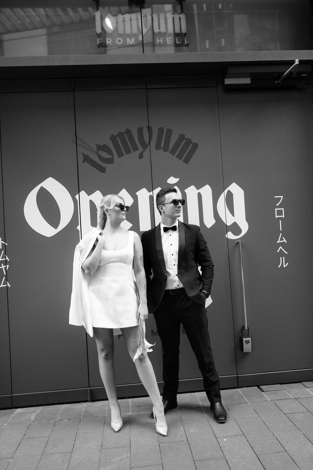 Harvey and Reagan's Sydney CBD Elopement from Barangaroo to Martin Place