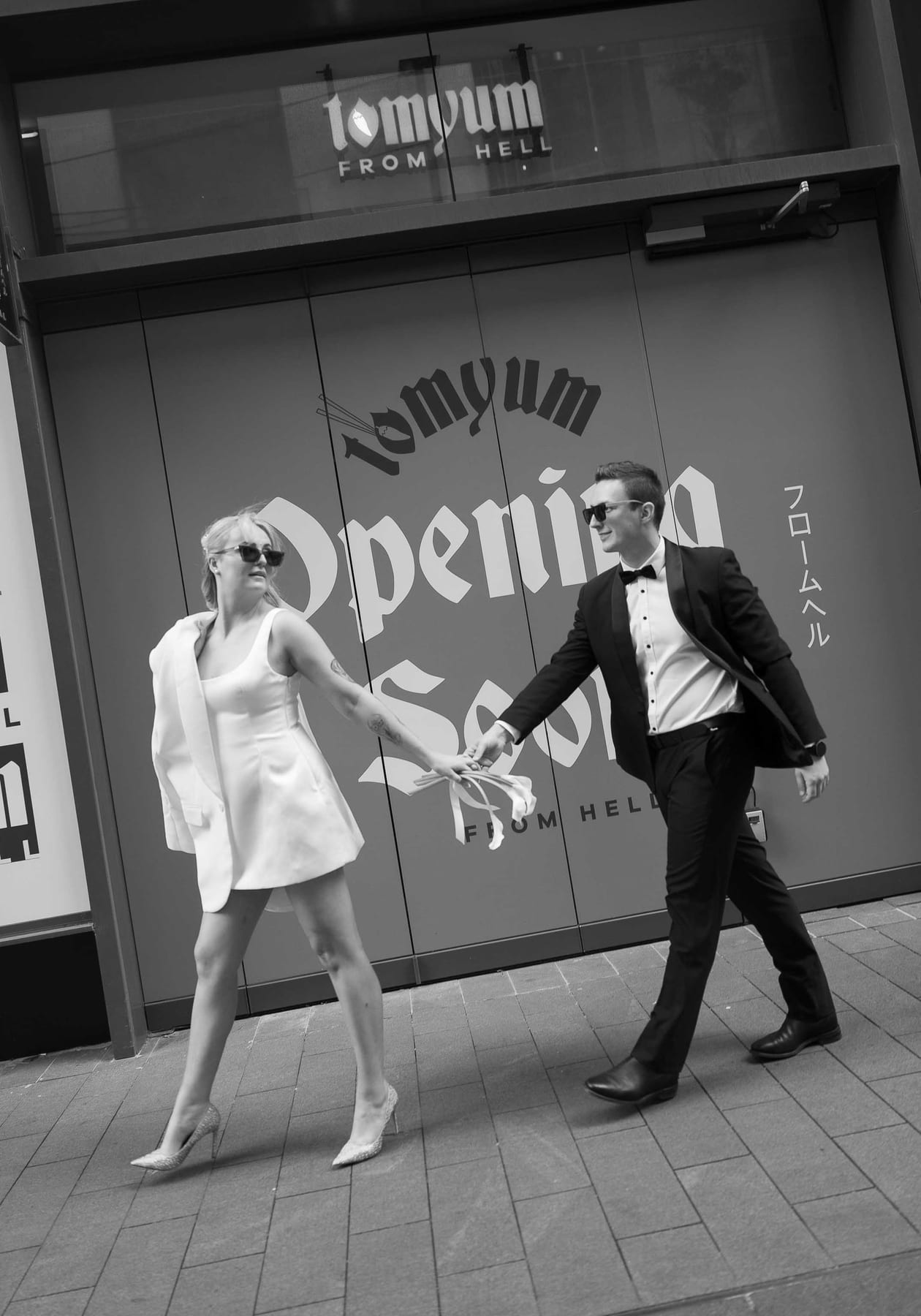 Harvey and Reagan's Sydney CBD Elopement from Barangaroo to Martin Place