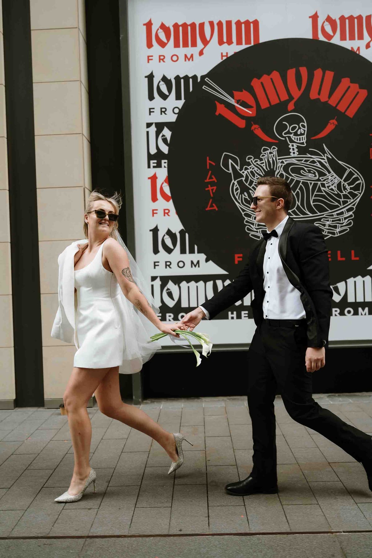 Harvey and Reagan's Sydney CBD Elopement from Barangaroo to Martin Place
