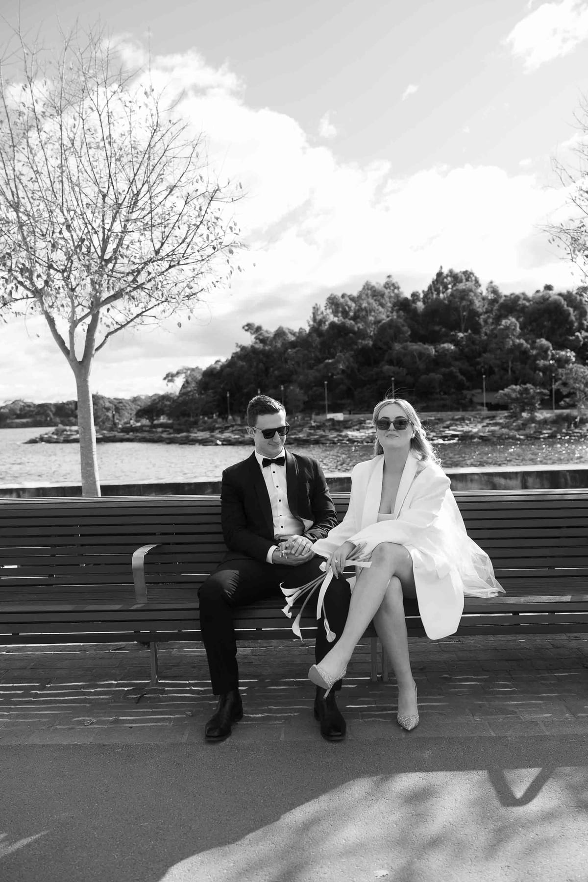Harvey and Reagan's Sydney CBD Elopement from Barangaroo to Martin Place
