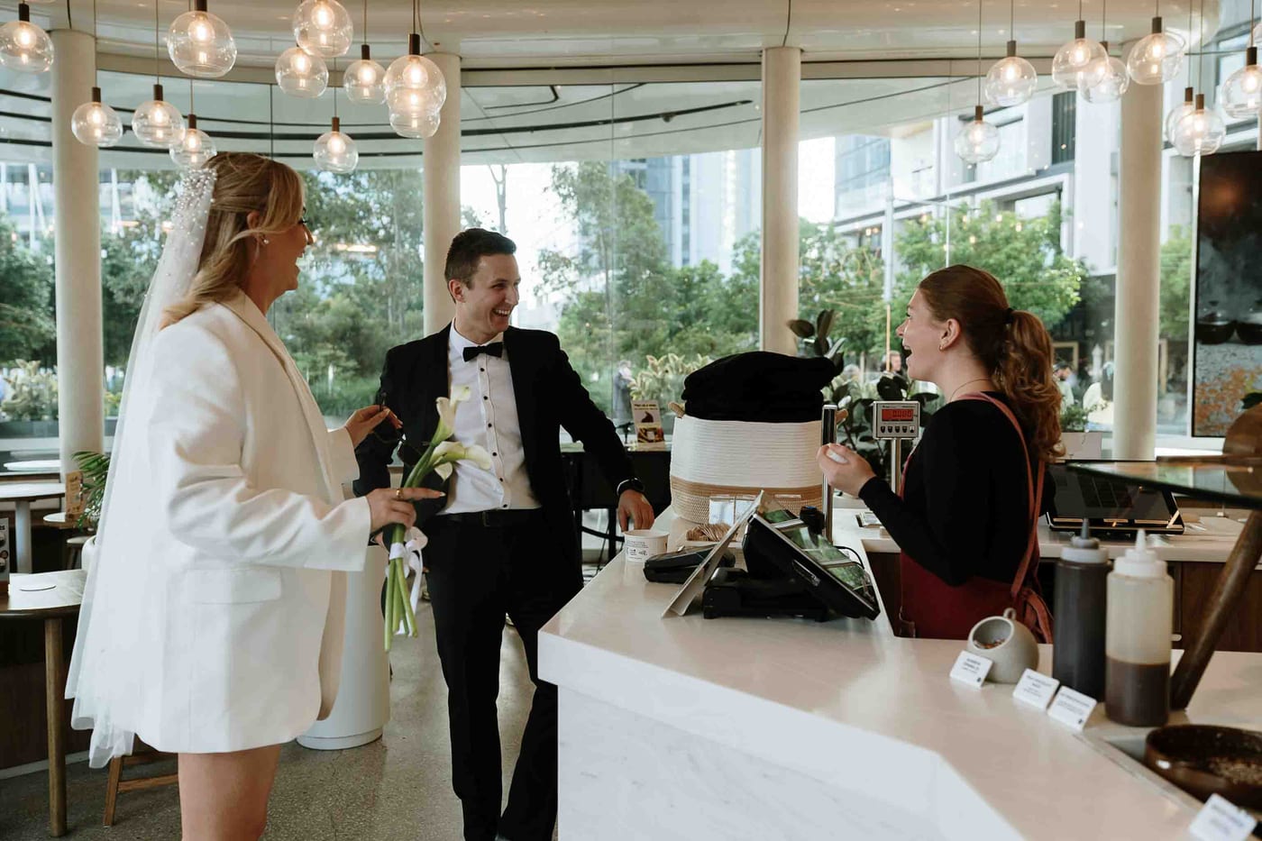 Harvey and Reagan's Sydney CBD Elopement from Barangaroo to Martin Place