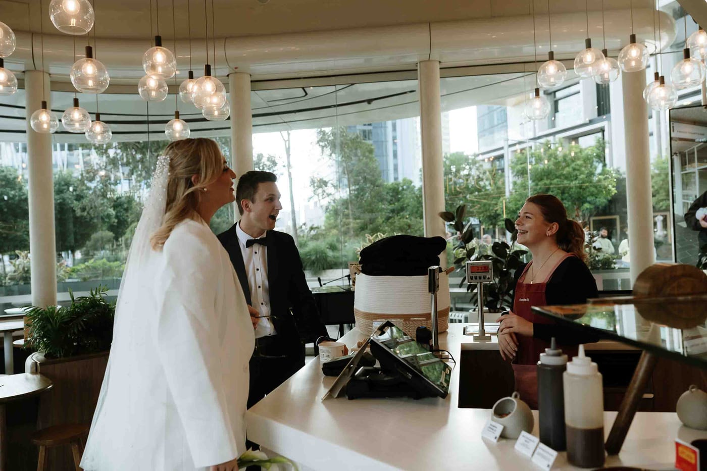 Harvey and Reagan's Sydney CBD Elopement from Barangaroo to Martin Place