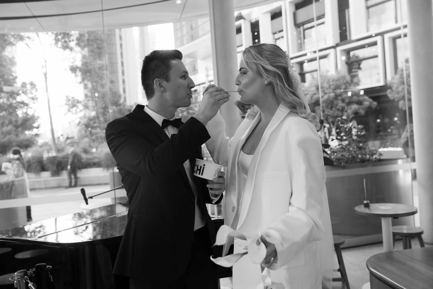 Harvey and Reagan's Sydney CBD Elopement from Barangaroo to Martin Place