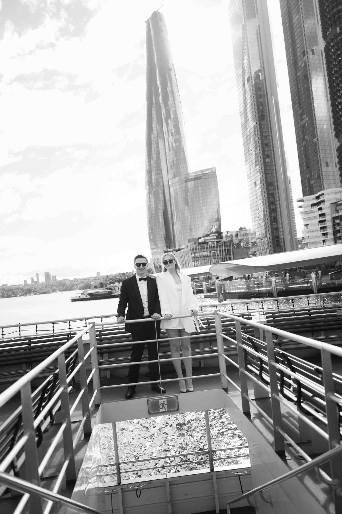 Harvey and Reagan's Sydney CBD Elopement from Barangaroo to Martin Place