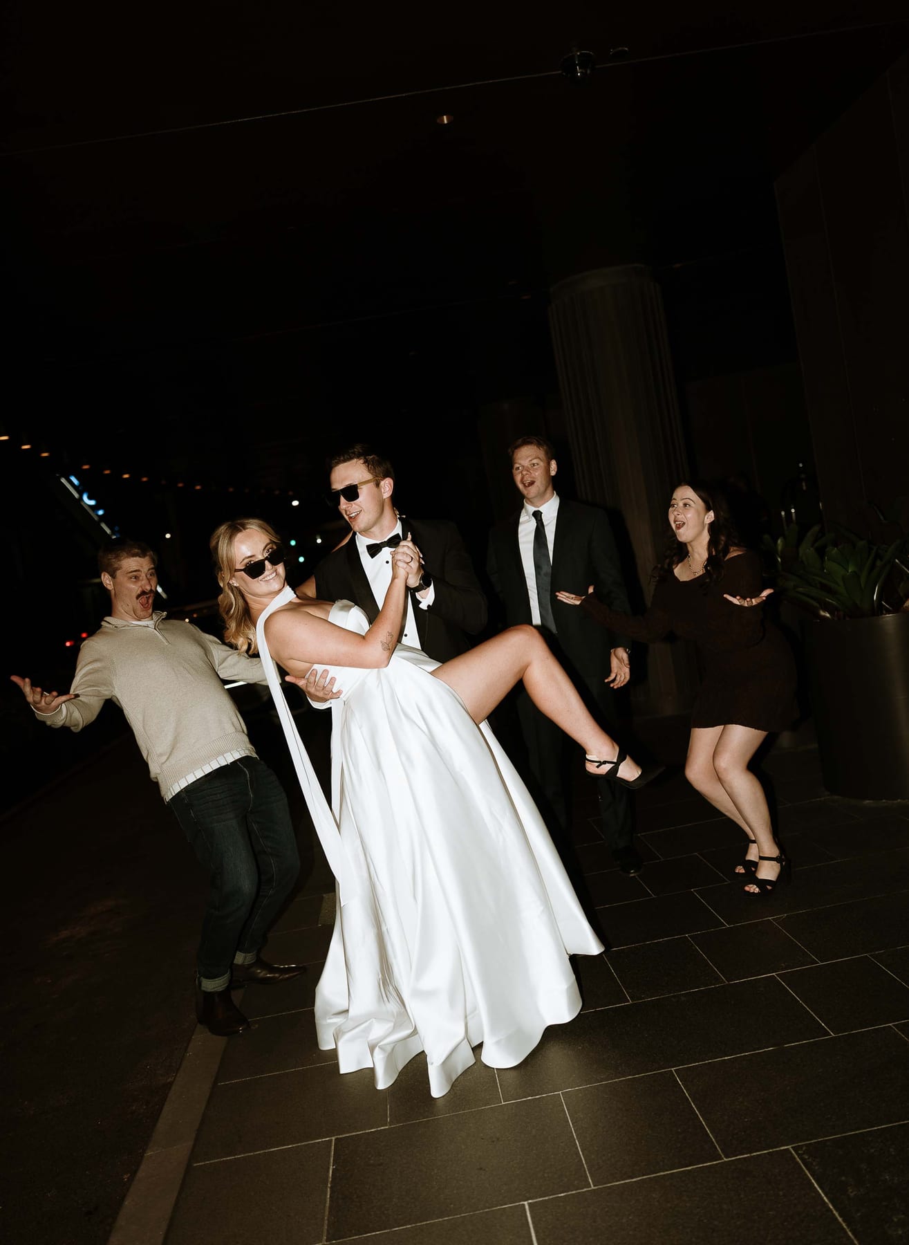 Harvey and Reagan's Sydney CBD Elopement from Barangaroo to Martin Place