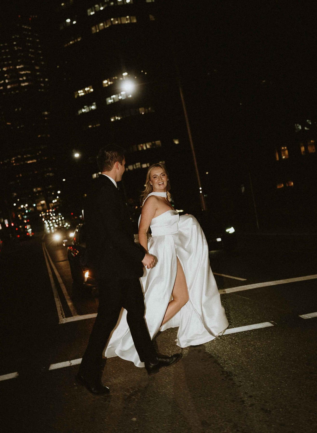 Harvey and Reagan's Sydney CBD Elopement from Barangaroo to Martin Place