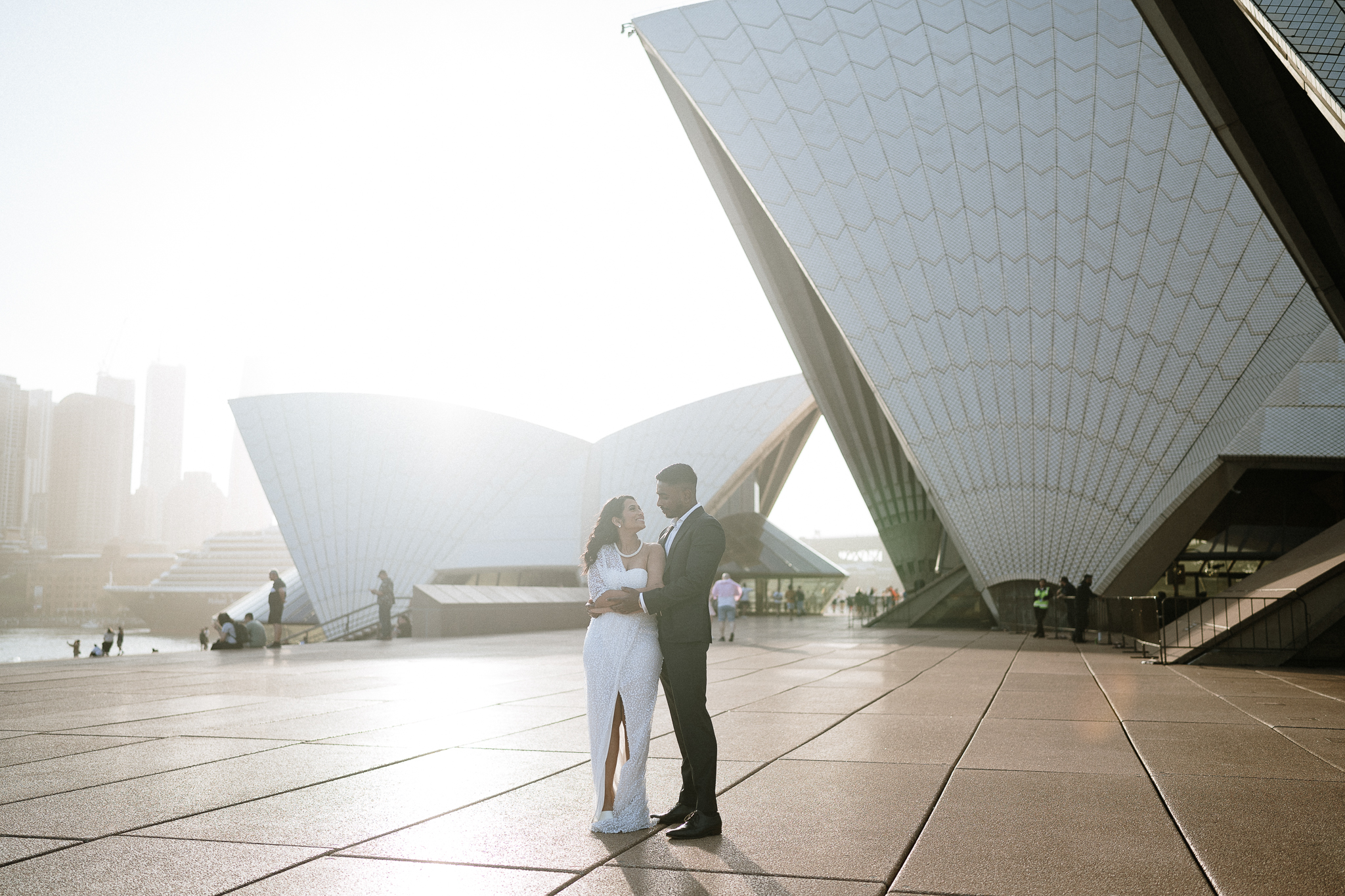 TIARA AND LESTER (Pre-wedding photoshoot at the Opera house, Sydney)