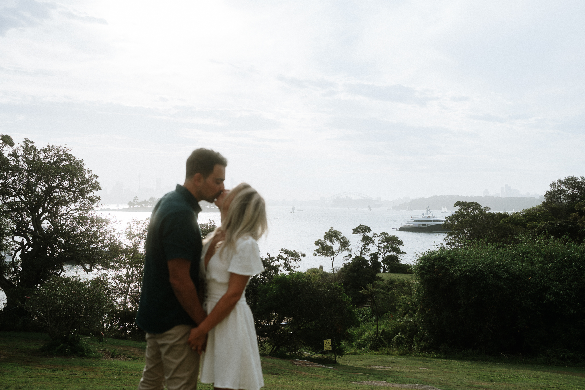 CAMERON AND SARAH (Pre-wedding photoshoot at Milk beach, Rose bay, Vaucluse)