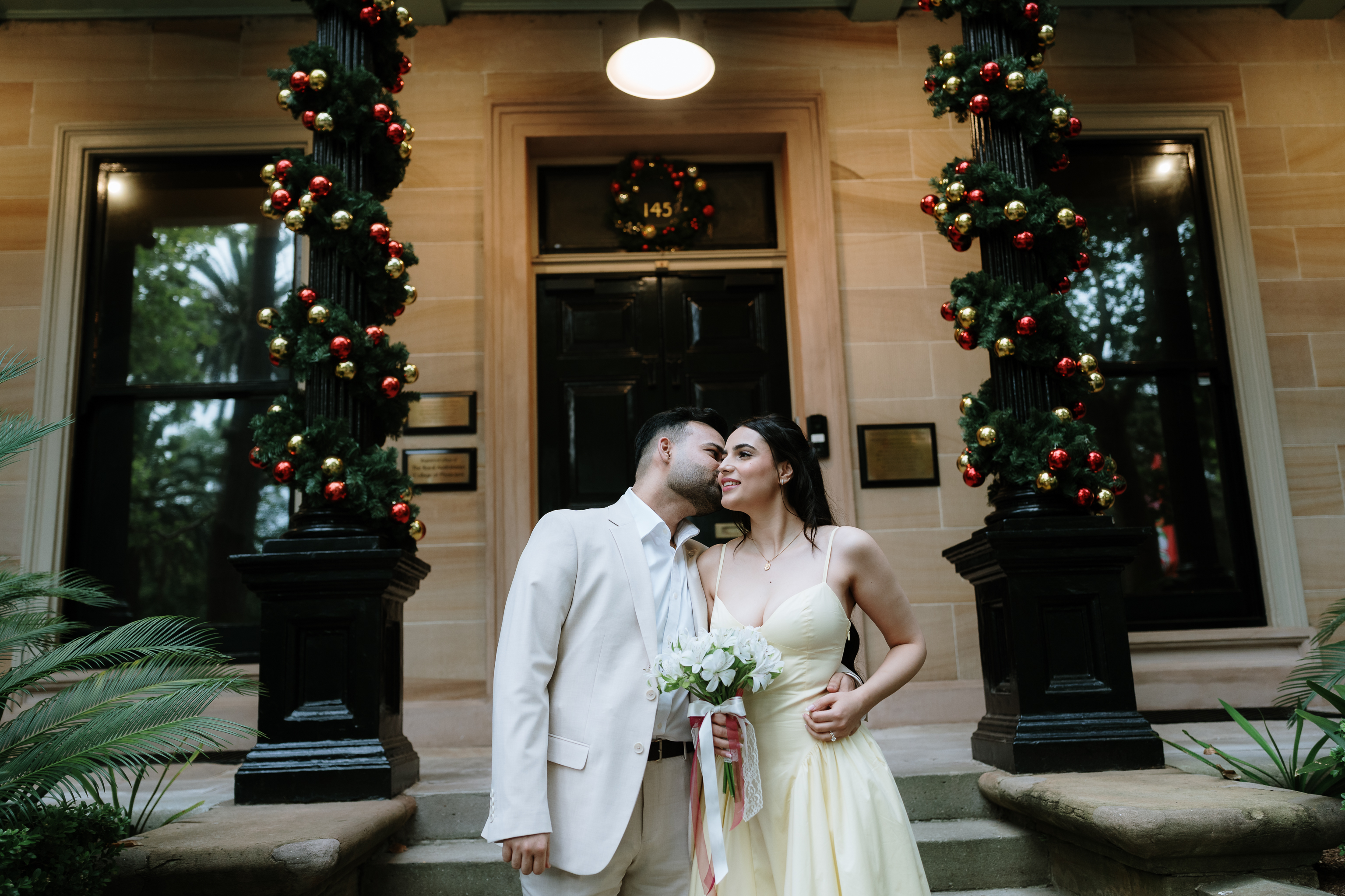 SUNREET AND PAVANAH (Pre-wedding photoshoot at the Martin Place, Royal Botanic Gardens and Conservatorium of Music Sydney)