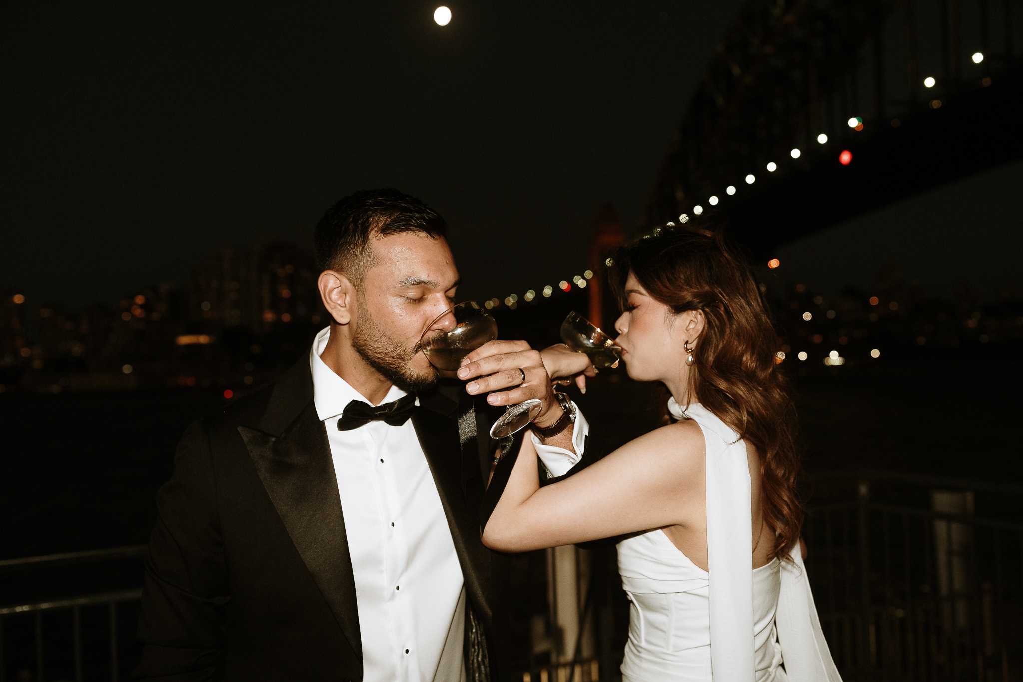 SARAH AND JASON (Intimate Sydney Elopement from Pyrmont Registry to Pier One Harbour Wedding)